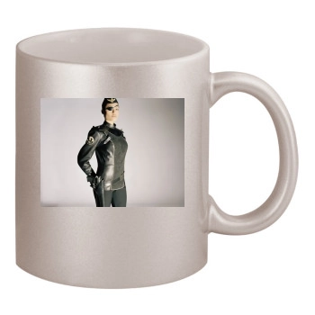 Angelina Jolie 11oz Metallic Silver Mug