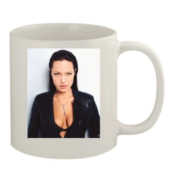 Angelina Jolie 11oz White Mug