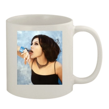 Angelina Jolie 11oz White Mug