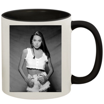 Angelina Jolie 11oz Colored Inner & Handle Mug