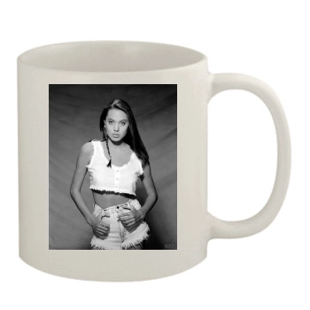 Angelina Jolie 11oz White Mug