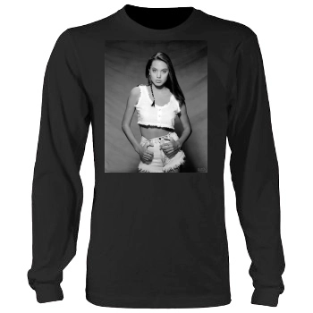 Angelina Jolie Men's Heavy Long Sleeve TShirt