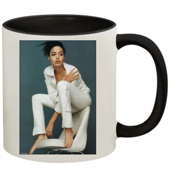 Angelina Jolie 11oz Colored Inner & Handle Mug