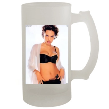 Angelina Jolie 16oz Frosted Beer Stein