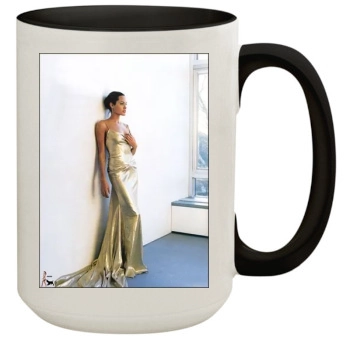 Angelina Jolie 15oz Colored Inner & Handle Mug