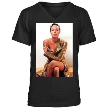 Angelina Jolie Men's V-Neck T-Shirt