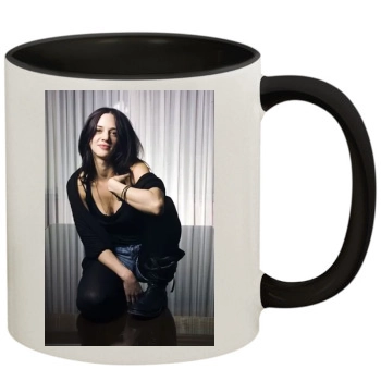 Asia Argento 11oz Colored Inner & Handle Mug