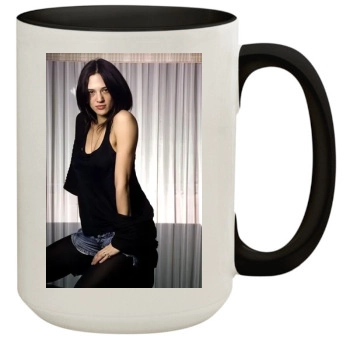 Asia Argento 15oz Colored Inner & Handle Mug