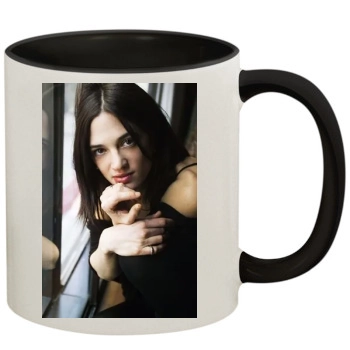 Asia Argento 11oz Colored Inner & Handle Mug