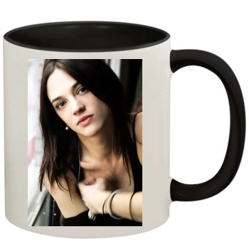 Asia Argento 11oz Colored Inner & Handle Mug