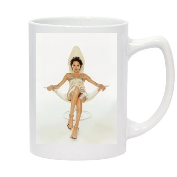 Angelina Jolie 14oz White Statesman Mug