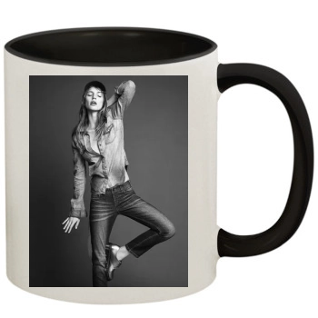 Asia Argento 11oz Colored Inner & Handle Mug