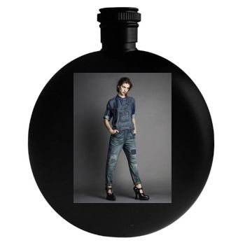 Asia Argento Round Flask