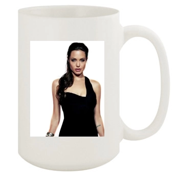 Angelina Jolie 15oz White Mug