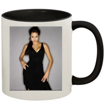 Angelina Jolie 11oz Colored Inner & Handle Mug