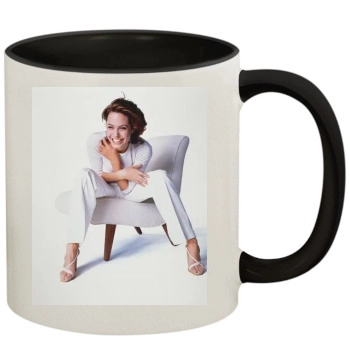 Angelina Jolie 11oz Colored Inner & Handle Mug