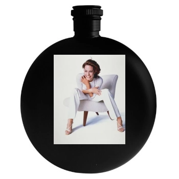 Angelina Jolie Round Flask