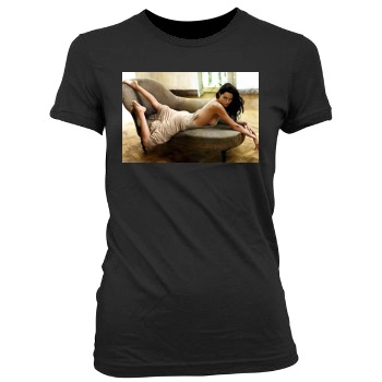 Angelina Jolie Women's Junior Cut Crewneck T-Shirt