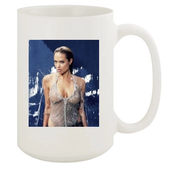 Angelina Jolie 15oz White Mug