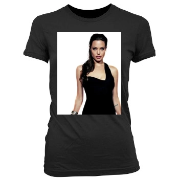 Angelina Jolie Women's Junior Cut Crewneck T-Shirt