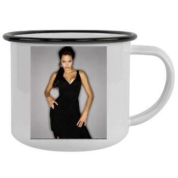 Angelina Jolie Camping Mug