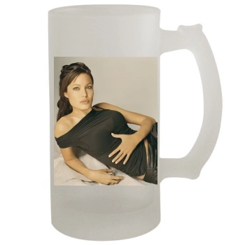 Angelina Jolie 16oz Frosted Beer Stein