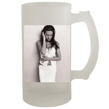 Angelina Jolie 16oz Frosted Beer Stein