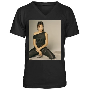 Angelina Jolie Men's V-Neck T-Shirt