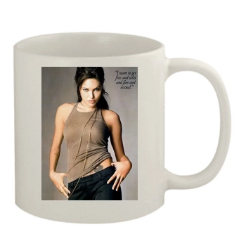 Angelina Jolie 11oz White Mug