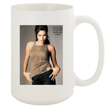 Angelina Jolie 15oz White Mug