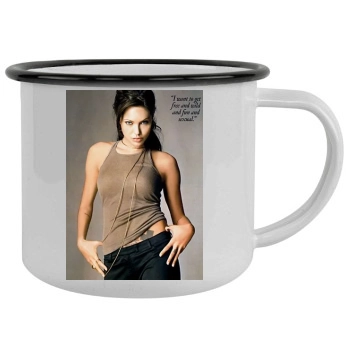 Angelina Jolie Camping Mug