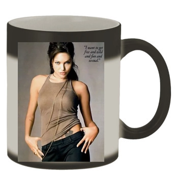 Angelina Jolie Color Changing Mug