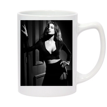 Angelina Jolie 14oz White Statesman Mug