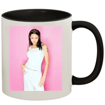 Angelina Jolie 11oz Colored Inner & Handle Mug