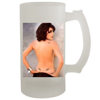 Angelina Jolie 16oz Frosted Beer Stein