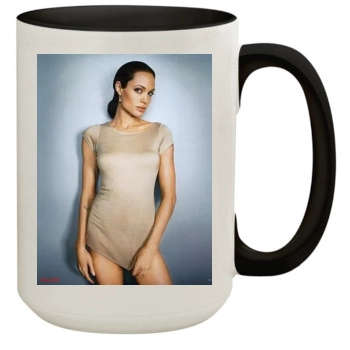 Angelina Jolie 15oz Colored Inner & Handle Mug