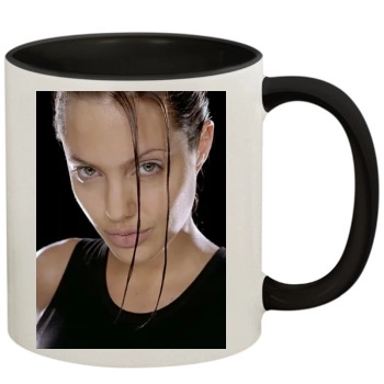 Angelina Jolie 11oz Colored Inner & Handle Mug