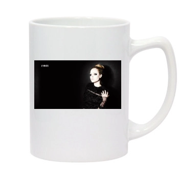 Avril Lavigne 14oz White Statesman Mug