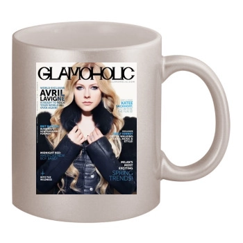 Avril Lavigne 11oz Metallic Silver Mug