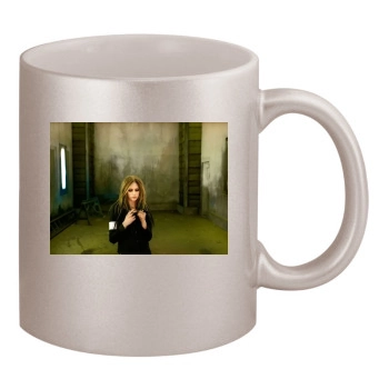 Avril Lavigne 11oz Metallic Silver Mug