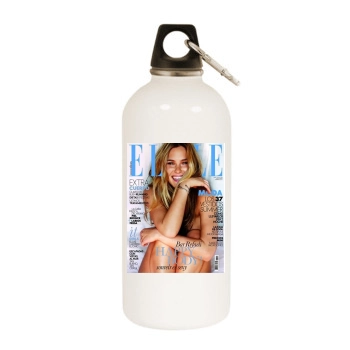 Bar Refaeli White Water Bottle With Carabiner