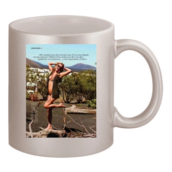 Bar Refaeli 11oz Metallic Silver Mug