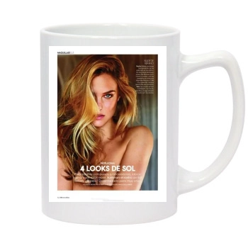 Bar Refaeli 14oz White Statesman Mug