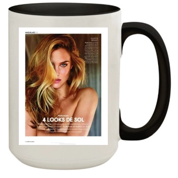 Bar Refaeli 15oz Colored Inner & Handle Mug