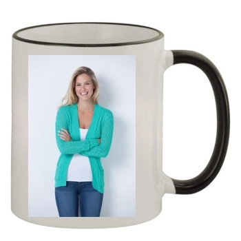 Bar Refaeli 11oz Colored Rim & Handle Mug