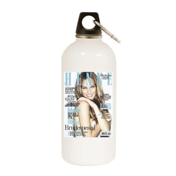 Bar Refaeli White Water Bottle With Carabiner