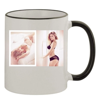 Bar Refaeli 11oz Colored Rim & Handle Mug