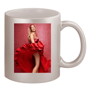 Bar Refaeli 11oz Metallic Silver Mug