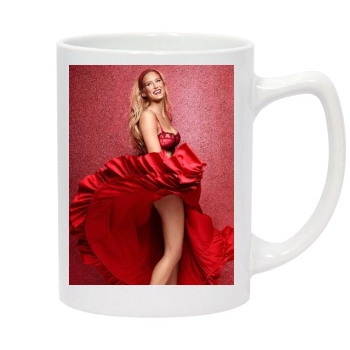 Bar Refaeli 14oz White Statesman Mug