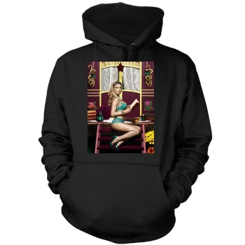 Bar Refaeli Mens Pullover Hoodie Sweatshirt